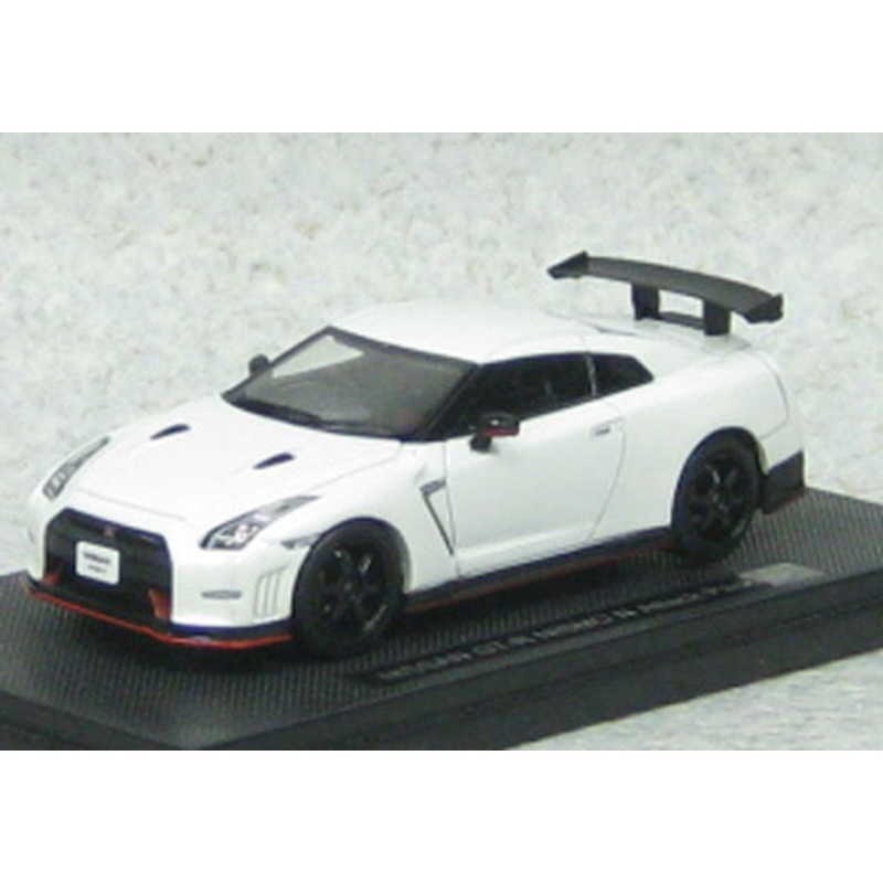 Ebbro 45162 Nissan GT-R NISMO N Attack (Brilliant White Pearl) 1/43 Scale