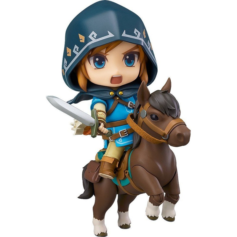Good Smile Company Nendoroid Link: Breath of the Wild Ver. DX Edition Figure (The Legend of Zelda: Breath of the Wild)