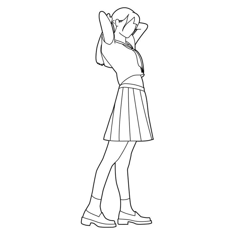 Hasegawa 1/12 12 Real Figure Collection No.44 Sailor Uniform Resin Figure