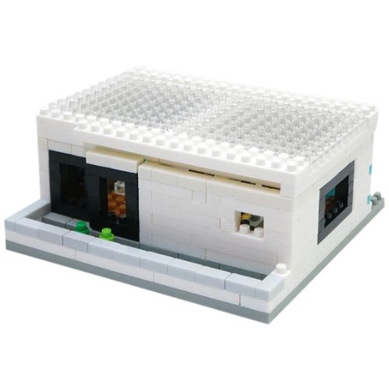 Kawada NBI-003 nanoblock Studio Apartment 1LDK with Nanoid