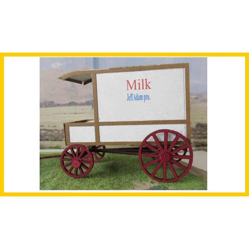 Milk Delivery Wagon Kit