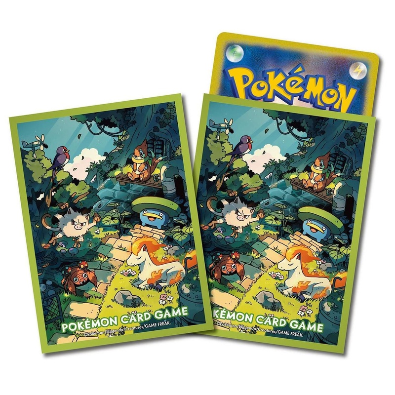 Pokemon Center Original Pokemon Card Game Deck Sleeves Connected World – Secret Staircase –