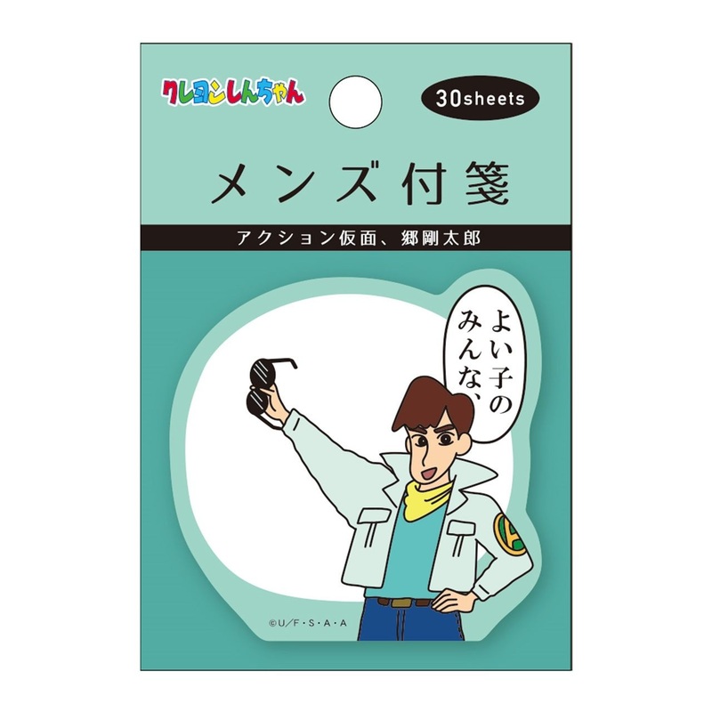 T’s Factory Character Sticky Note Pad Crayon Shin-chan Gotaro Go