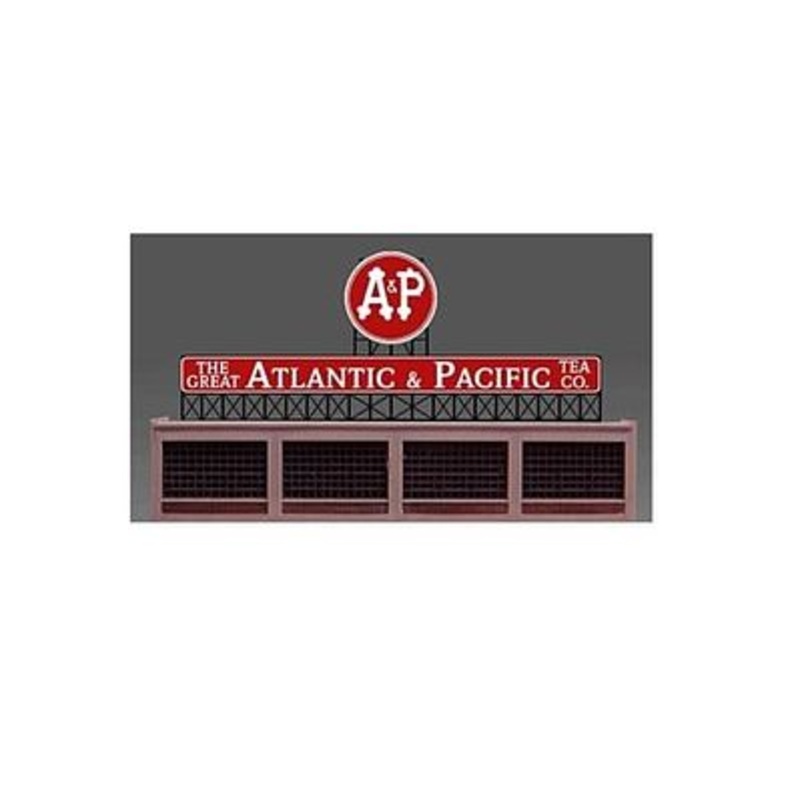 Atlantic & Pacific Tea Small Animated Neon Billboard