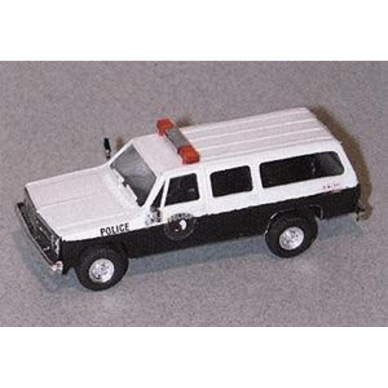 Chevy Suburban White Settlement Police Black & White