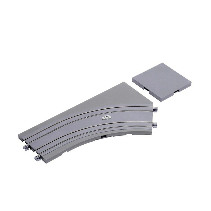 Kato 40-104-E UNITRAM E Curved Track Plate Intersection Right (N scale)