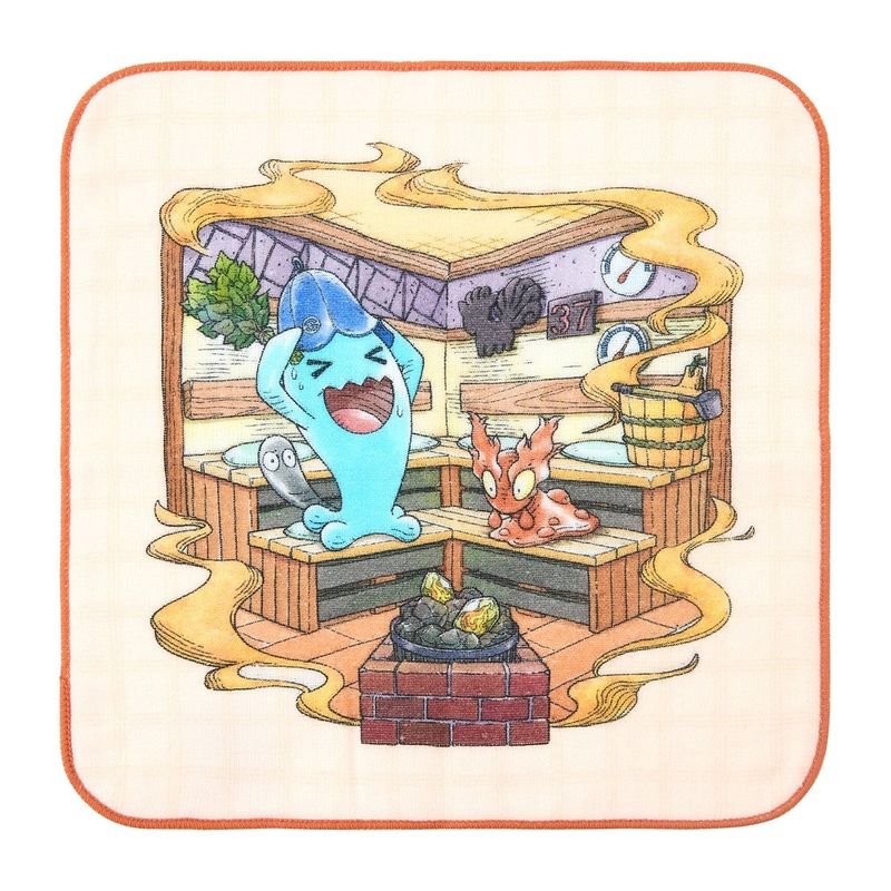 Pokemon Center Original Hand Towel Pokemon Center Wobbuffet & Slugma