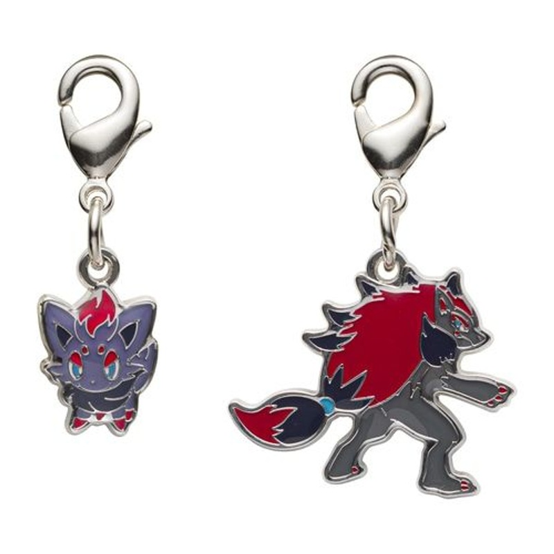 Pokemon Center Original Metal Keychain Series – Zorua 570-571