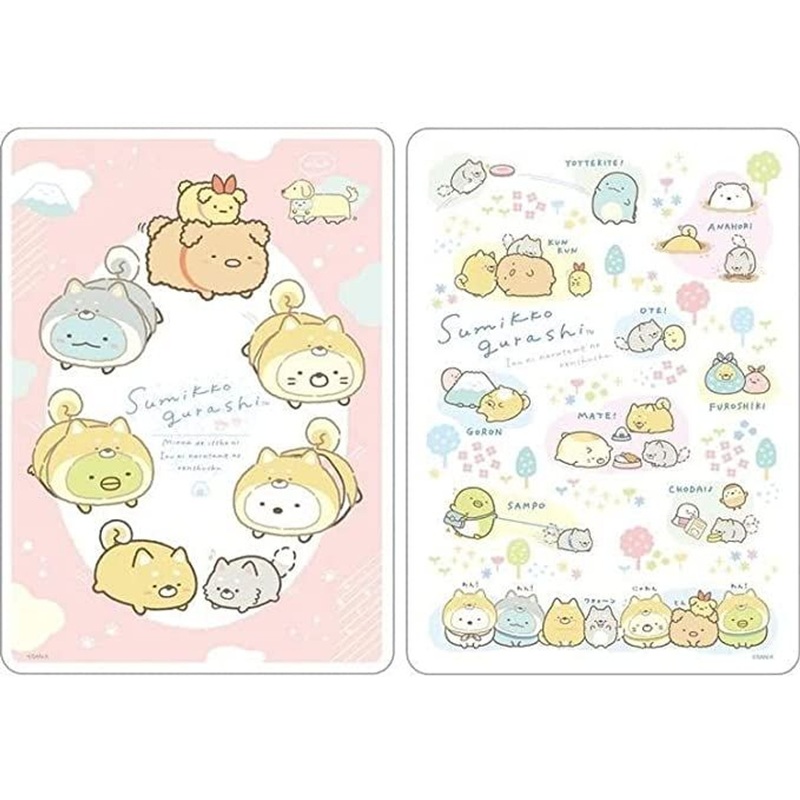 San-x Firm Plastic Writing Board Sumikko Gurashi Dogs