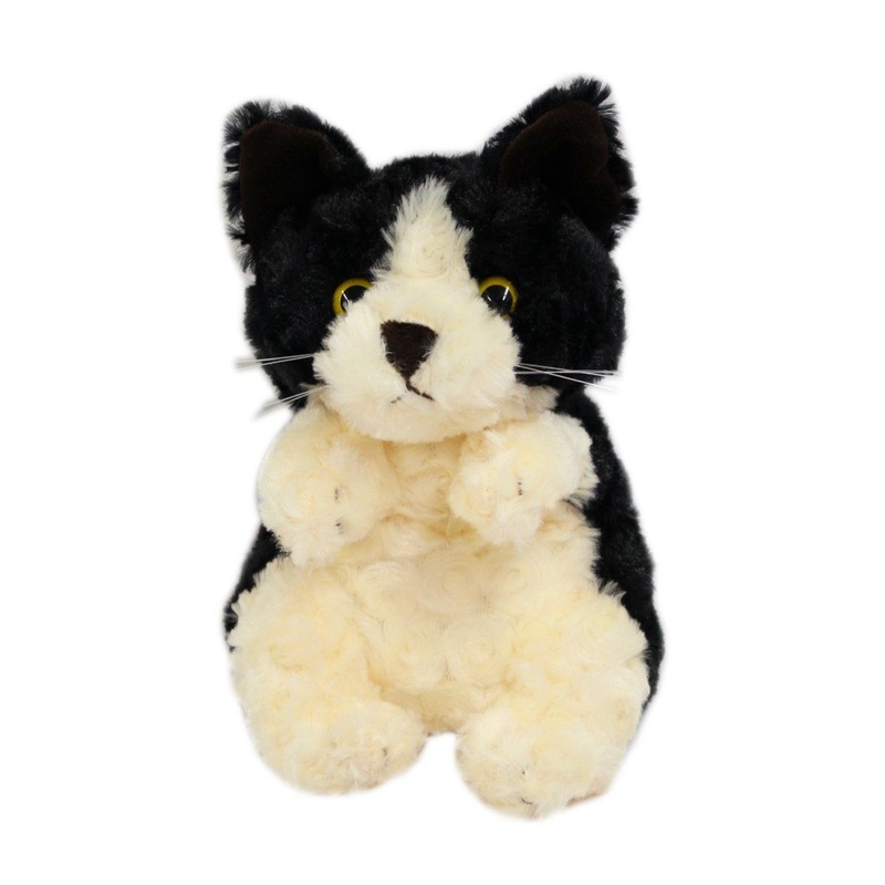 TAKE OFF Hand Puppet Cat White/Black