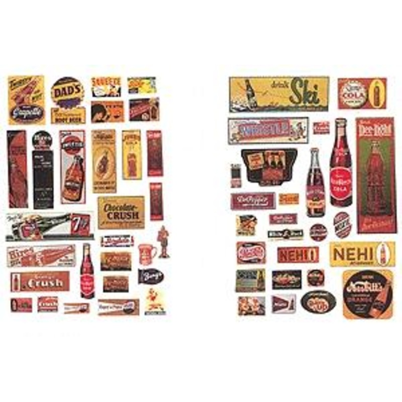 Uncommon & Unusual Soft Drink Signs