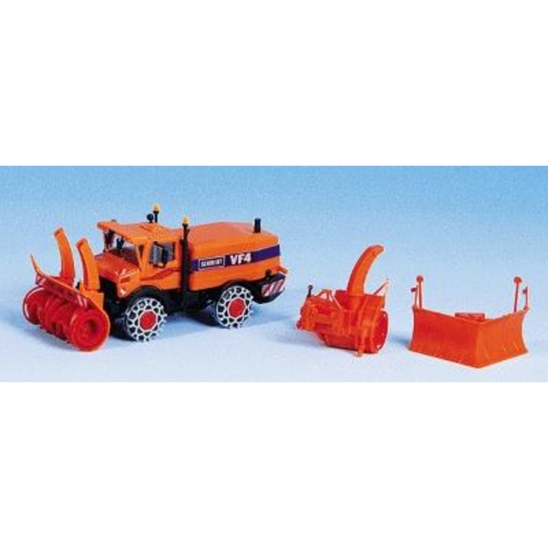 Unimog Truck Plow with Snow Blower Kit