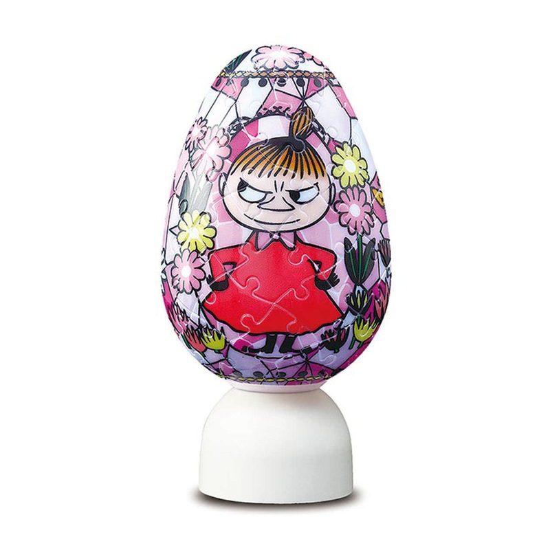 Yanoman 3D LED Easter Lantern Puzzle 2202-11 Moomin Little My (80 Pieces)