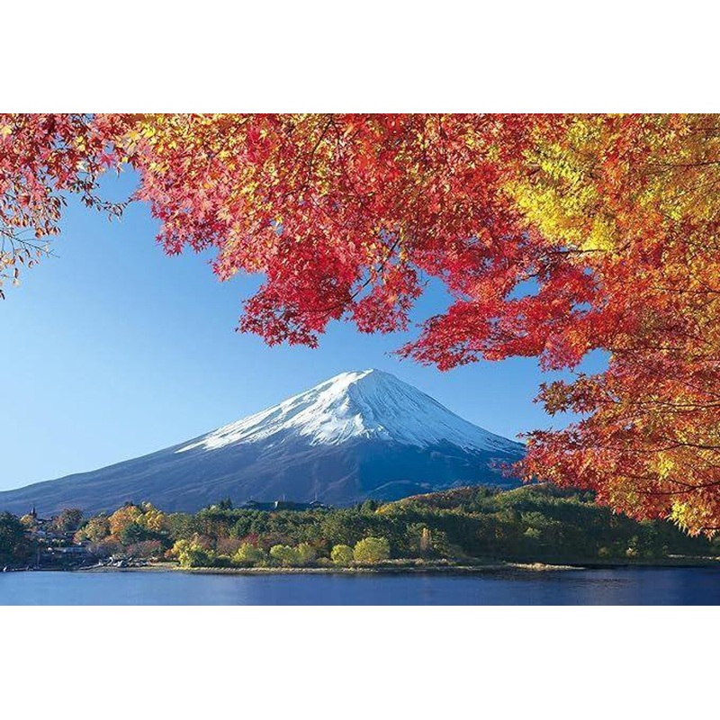 Apollo-sha 48-630 Jigsaw Puzzle Autumn Scenery of Mount Fuji – Yamanashi (300 Pieces)