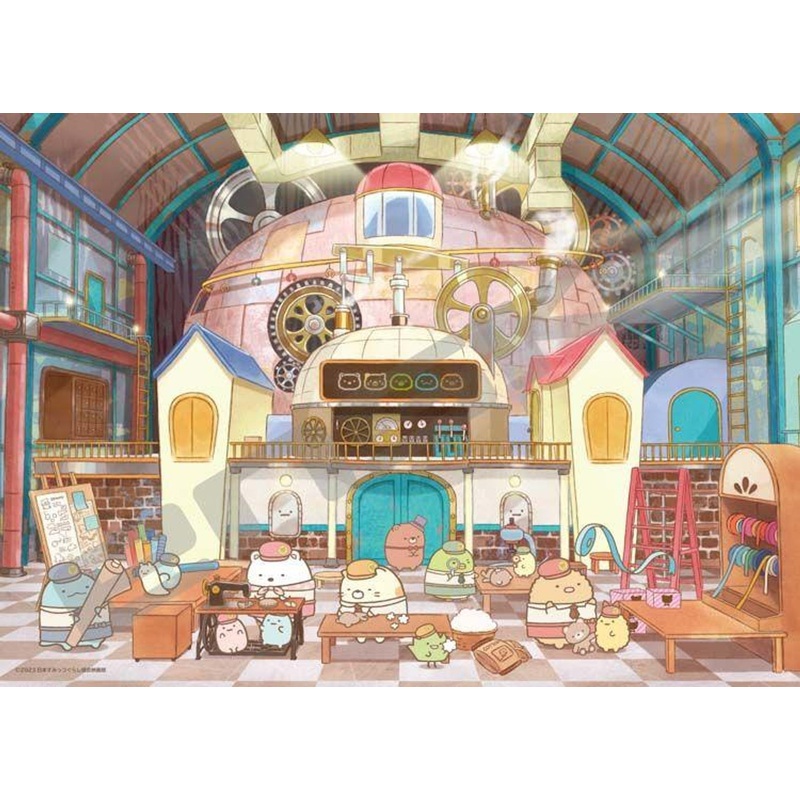 Ensky 500-555 Jigsaw Puzzle The movie Sumikko Gurashi: The Mysterious Child of the Patchwork Factory (500 pieces)