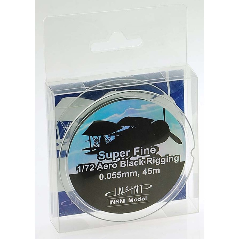 INFINI Model Super Fine Aero Black Rigging 0.055mm