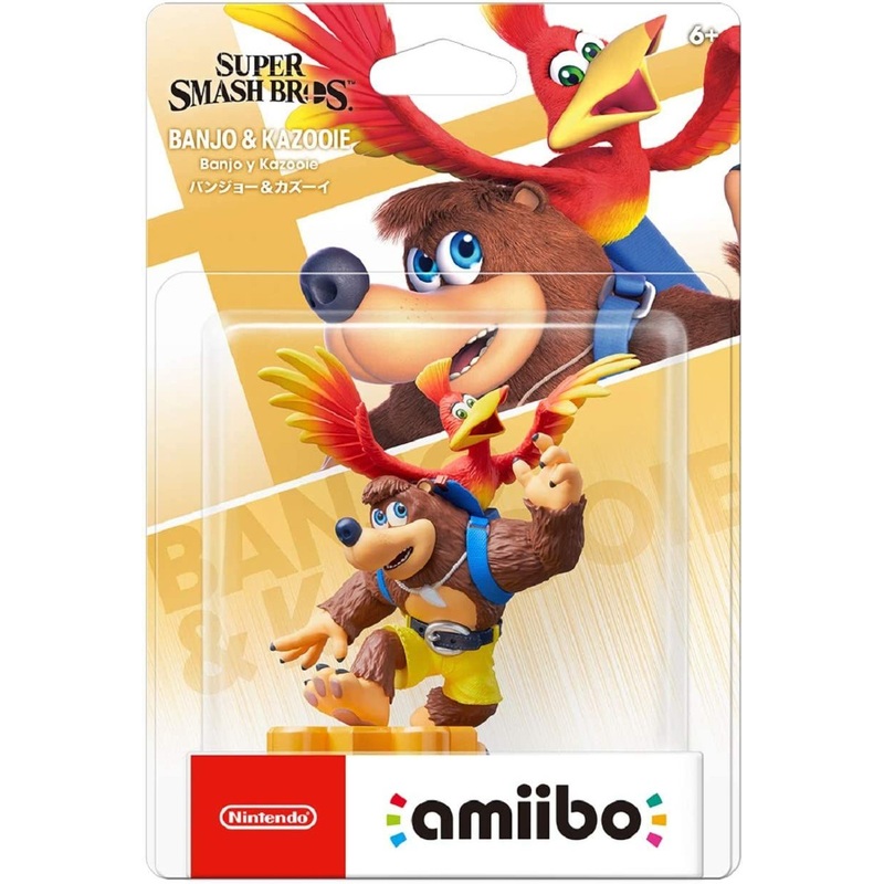 Nintendo amiibo Banjo & Kazooie Super Smash Bros. Series Figure
