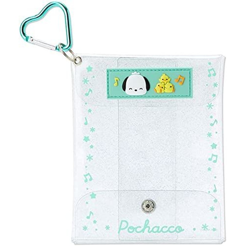 Sanrio Clear Pouch – Pochacco (Smiling)