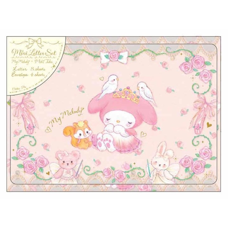 Sanrio x Miki Takei – Mini Letter Set – Fairytale Princess