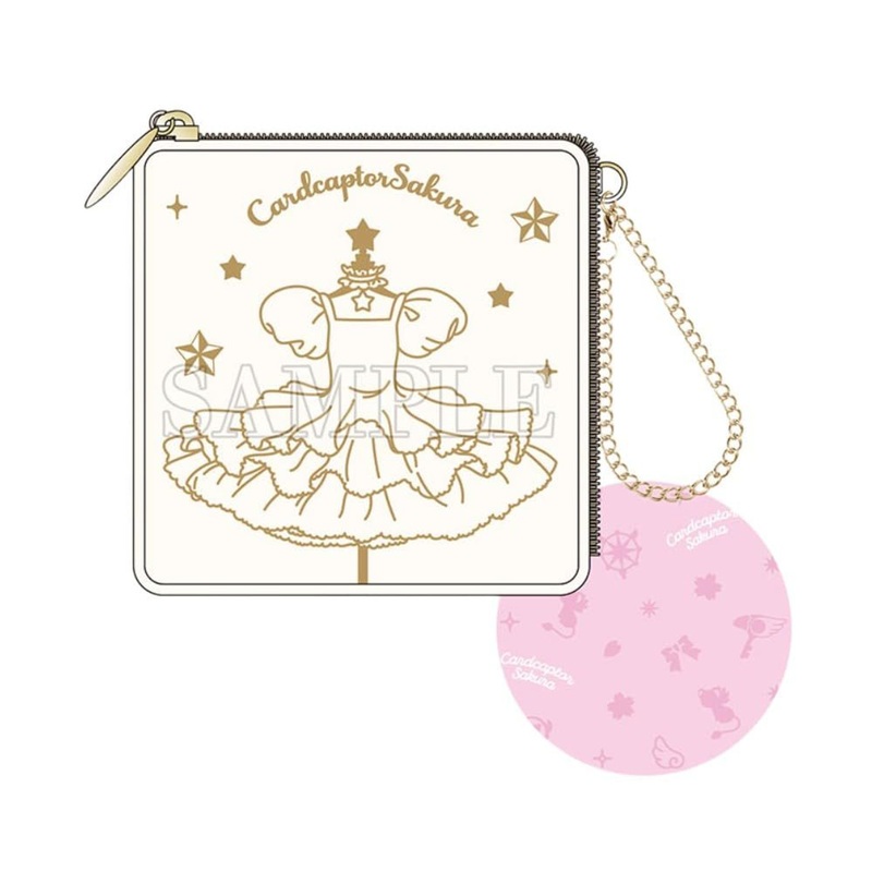 T’s Factory Cardcaptor Sakura Square Pouch Sakura Card