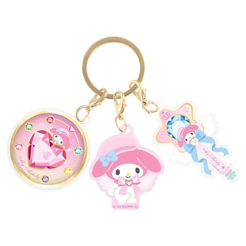 T’s Factory Sanrio Three Charm Key Holder Magical Jewelry / My Melody
