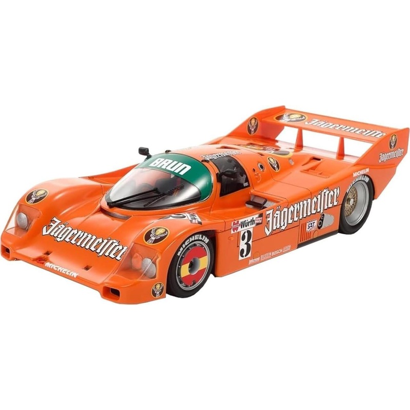 Tamiya 24372 Sports Car 1/24 Porsche 962C Jagermeister Plastic Model