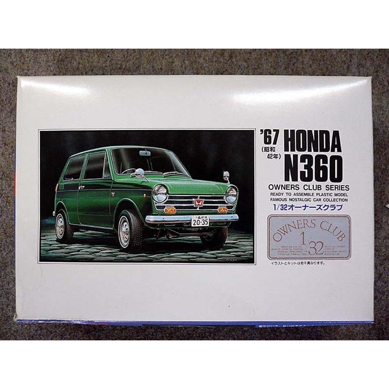 Arii Owners Club 1/32 05 1967 Honda N360 1/32 Scale Kit (Microace)