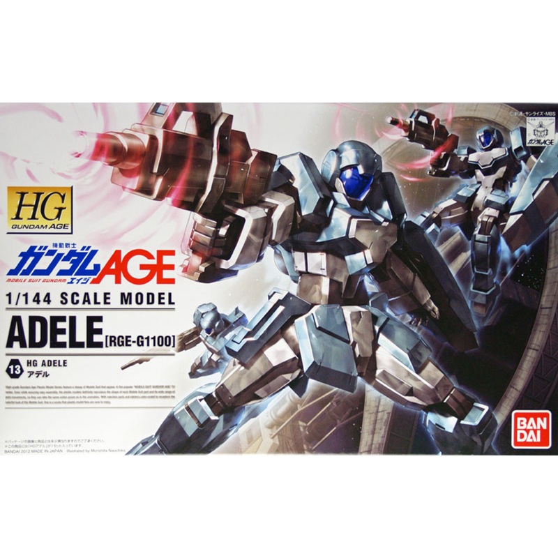 Bandai Gundam HG AGE-13 ADELE (RGE-G1100) 1/144 Scale Kit