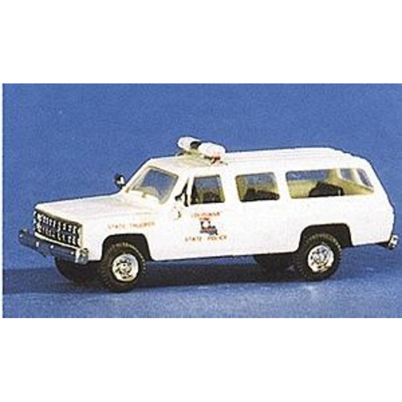 Chevrolet Suburban Louisiana State Police White
