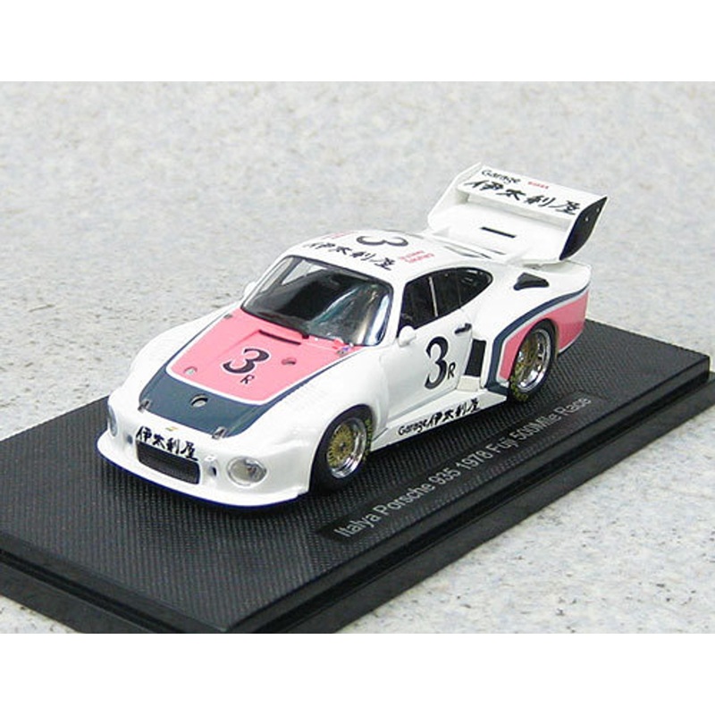 Ebbro 44600 Italya Porsche 935 1978 Fuji 500 miles race (White) 1/43 Scale
