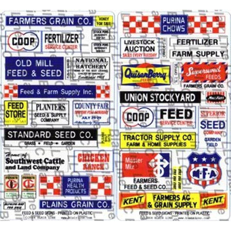 Feed & Seed Signs