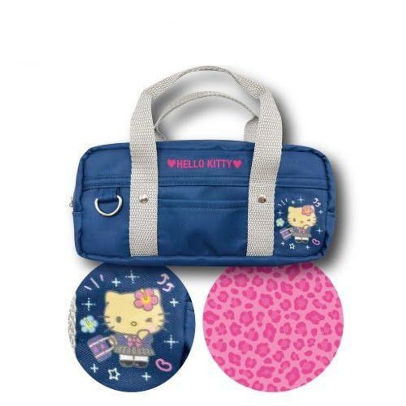 Hatakeyama Shoji School Backpack Style Multi Pouch Gal Two Hello Kitty Brown