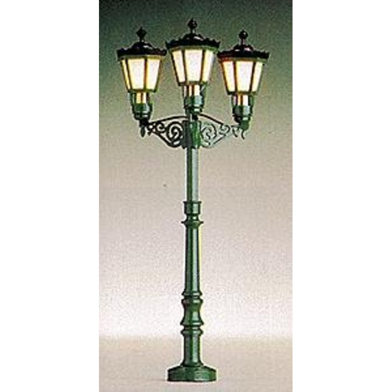 Historic Park Light Triple-Arm Upright (3-1/2”)