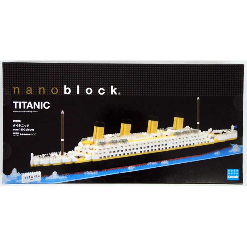 Kawada NB-021 nanoblock Real Hobby Series Titanic