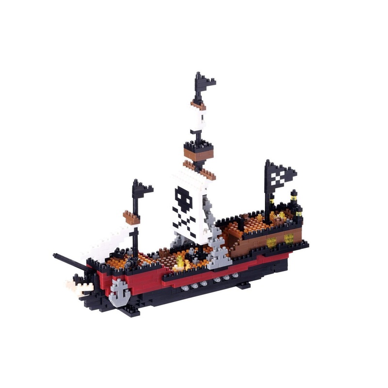 Kawada NBM-011 nanoblock Pirate Ship