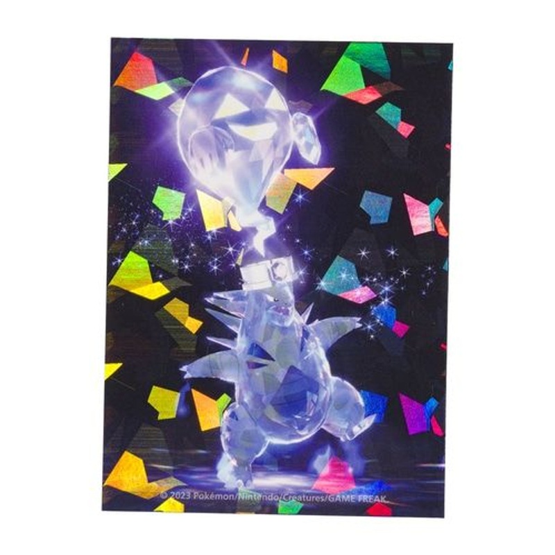 Pokemon Center Original Removable Sticker Ghost Terastal – Tyranitar