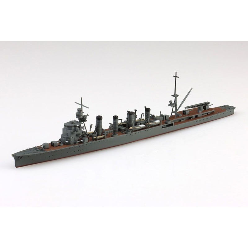 Aoshima 1/700 Waterline Imperial Japanese Navy Light Cruiser Naka Plastic Model