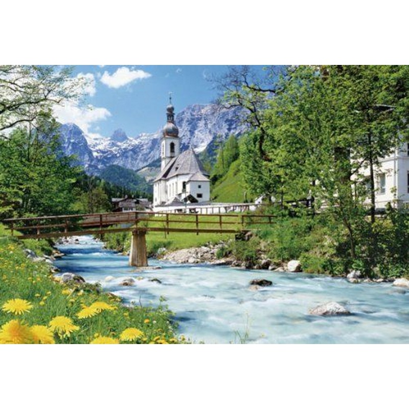 Beverly Jigsaw Puzzle M71-832 Pfarrkirche St. Sebastian Ramsau (1000 S-Pieces)