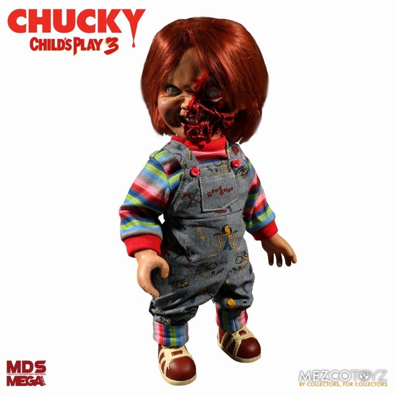 MAMEGYORAI Pizza Face Chucky 15 Inch Mega Scale Figure w/Sound Mechanic (Child’s Play 3)