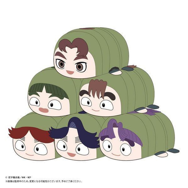 Max Limited Nintama Rantaro: Potekoro – Plush Mascot Collection Vol.4 (6 Packs Box)