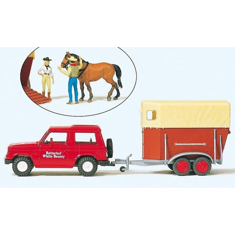 Mitsubishi Pajero with Trailer