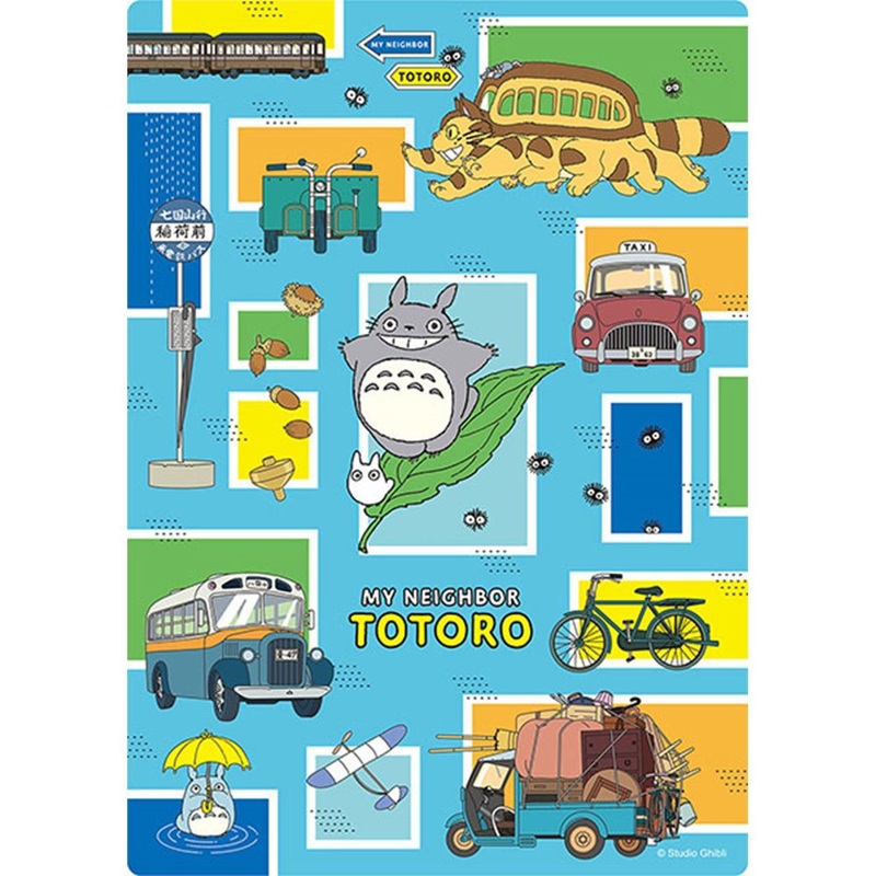 Movic My Neighbor Totoro Plastic Writing Pad / Vehicles