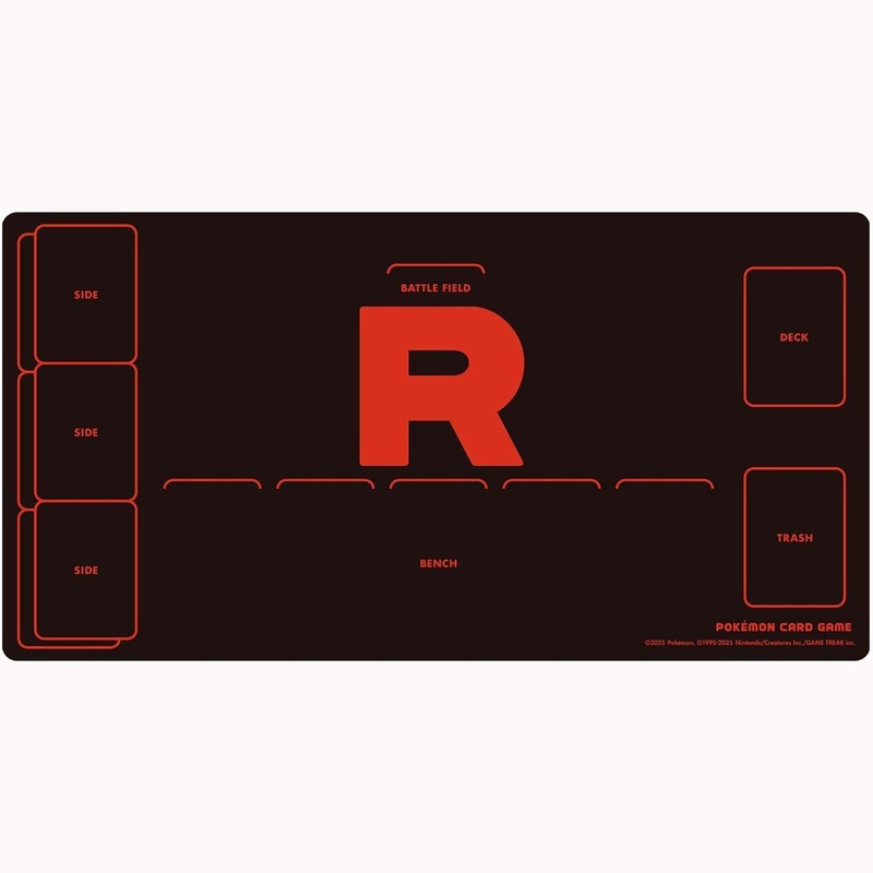 Pokemon Card Game TCG Rubber Playmat Team Rocket