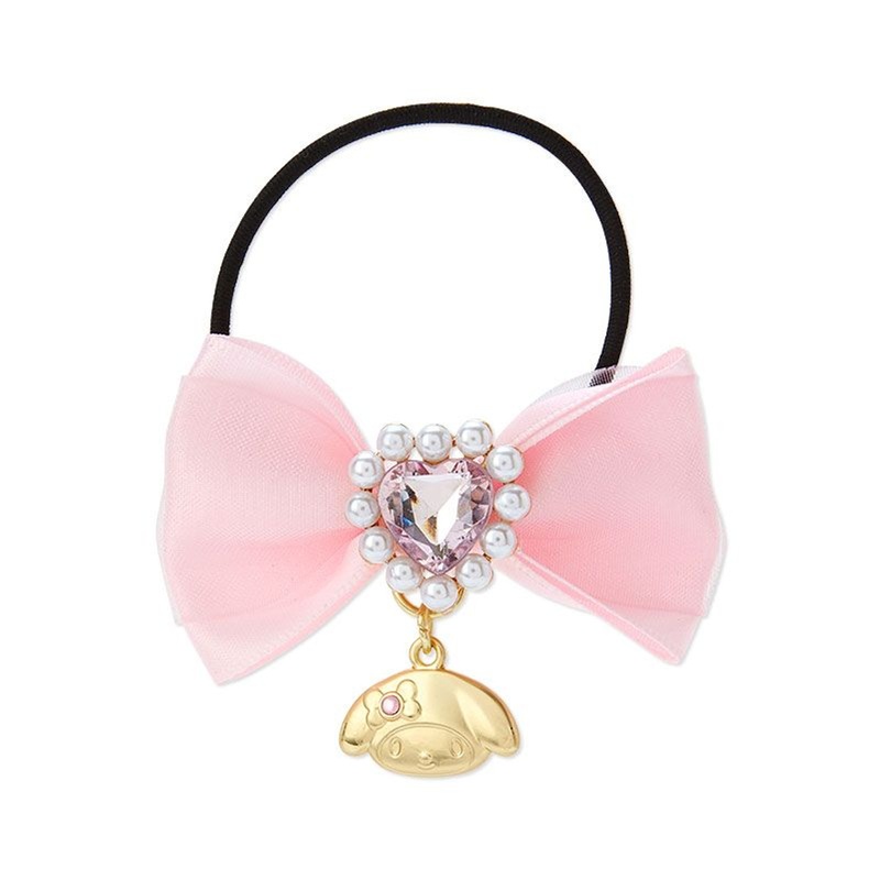 Sanrio Cute Hair Tie with Bijou My Melody