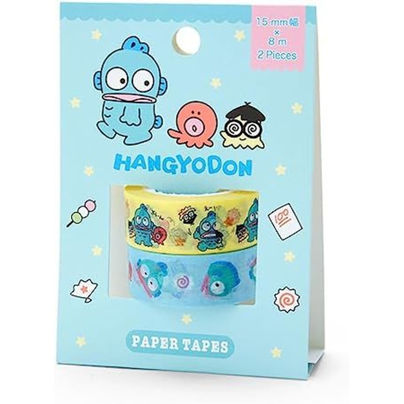 Sanrio Paper Tape (Set of 2) – Hangyodon