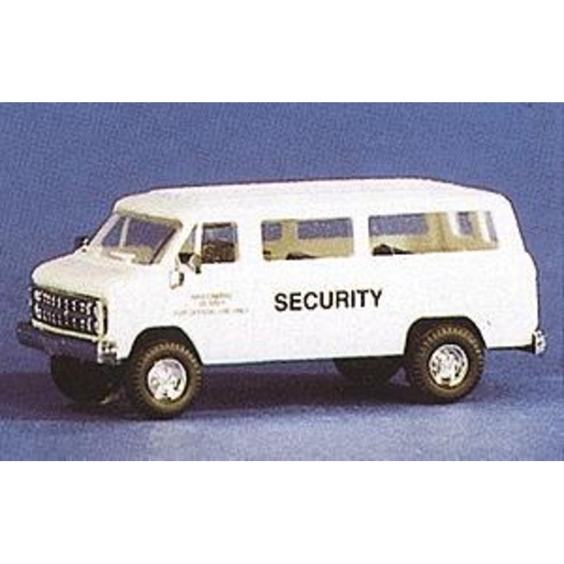 Shore Patrol/Security Chevrolet Personnel Van White
