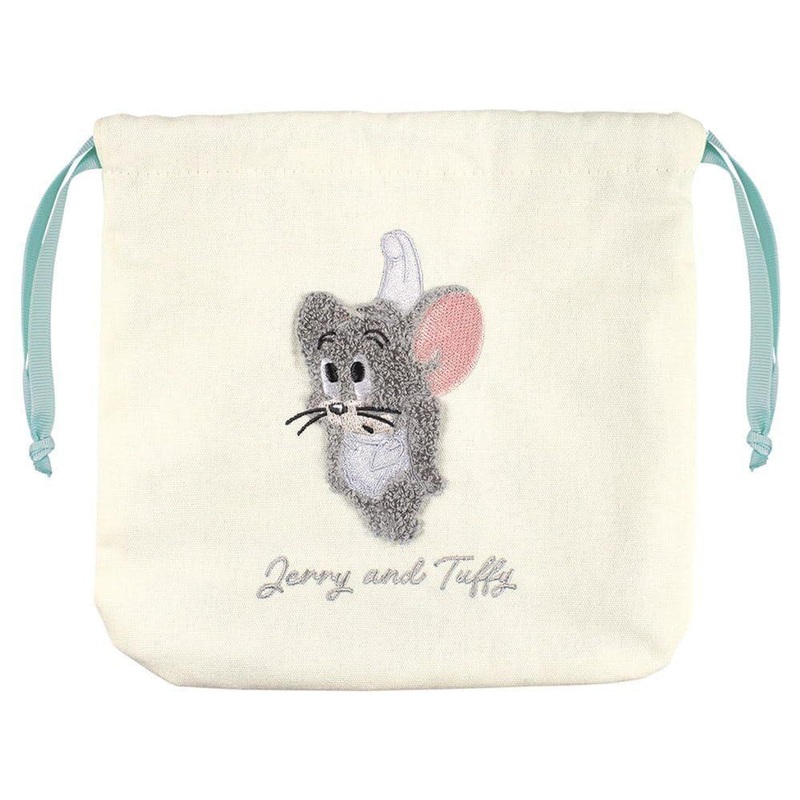 T’s Factory Tuffy Sagara Embroidery Drawstring Bag Tom And Jerry