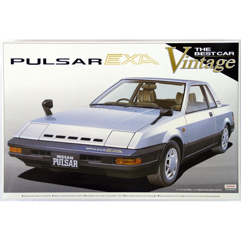 Aoshima 02285 Nissan Pulsar EXA (N12) 1/24 Scale Kit