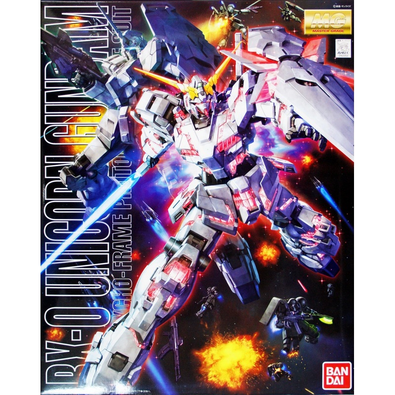 Bandai MG Gundam Unicorn Gundam 1/100 Scale Kit
