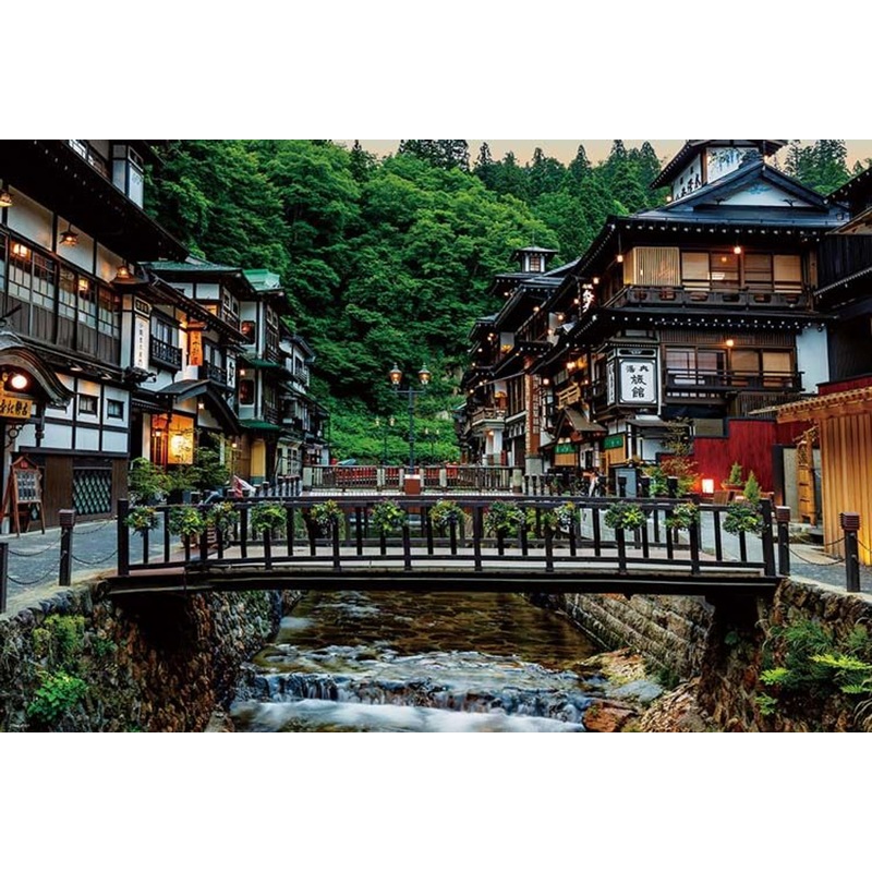 Beverly 1000-031 Jigsaw Puzzle Ginzan Onsen in Yamagata (1000 Pieces)